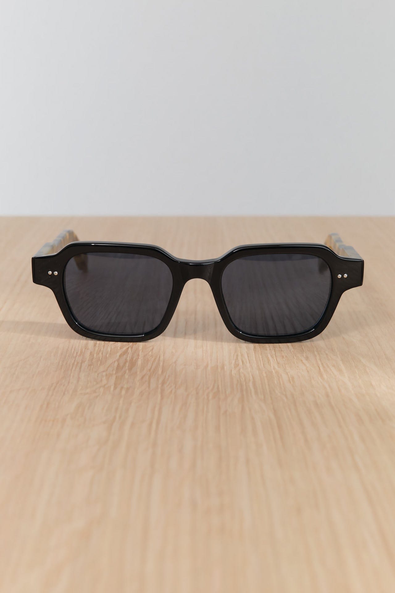 Press Eyewear Accessories Sunglasses The Face Sunglasses in Black Tortoise Black Tortoise