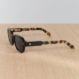 Press Eyewear Accessories Sunglasses The Face Sunglasses in Black Tortoise Black Tortoise