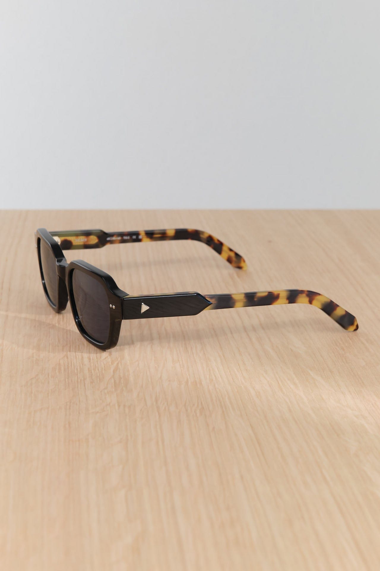 Press Eyewear Accessories Sunglasses The Face Sunglasses in Black Tortoise Black Tortoise