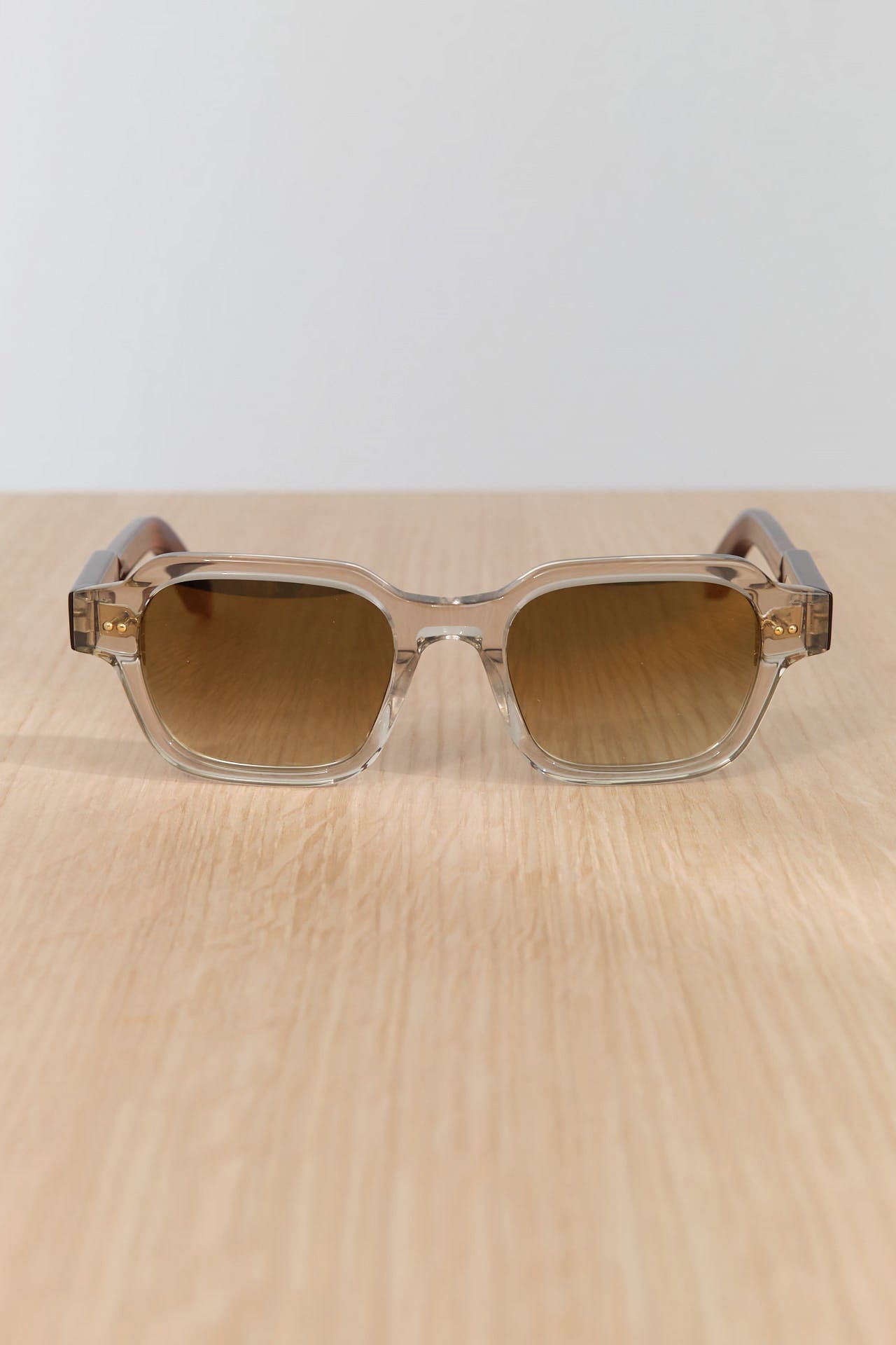 Press Eyewear Accessories Sunglasses The Face Sunglasses in Champagne Demi Champagne Demi