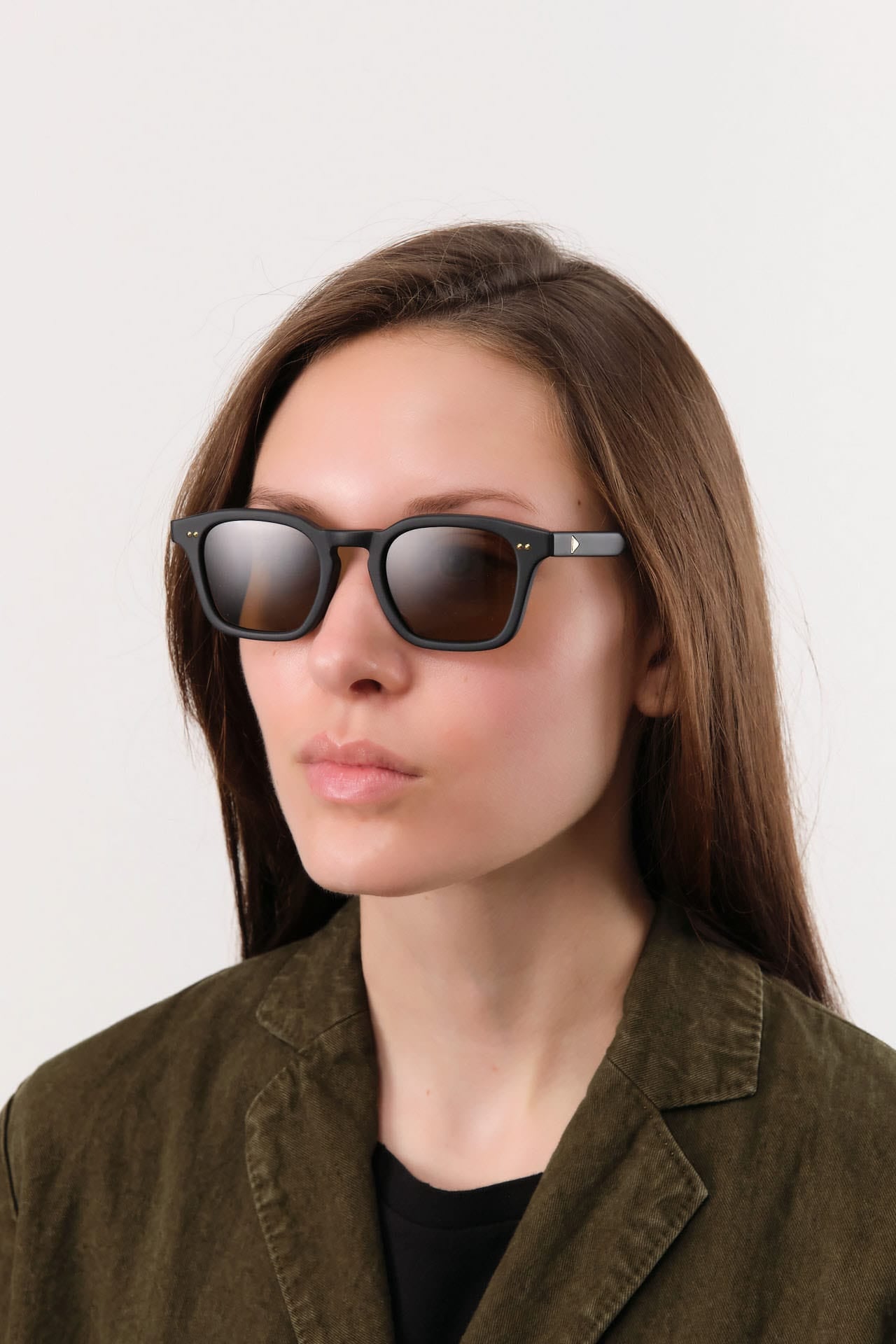 Press Eyewear Accessories Sunglasses The Panther Sunglasses Matte Black/Gold