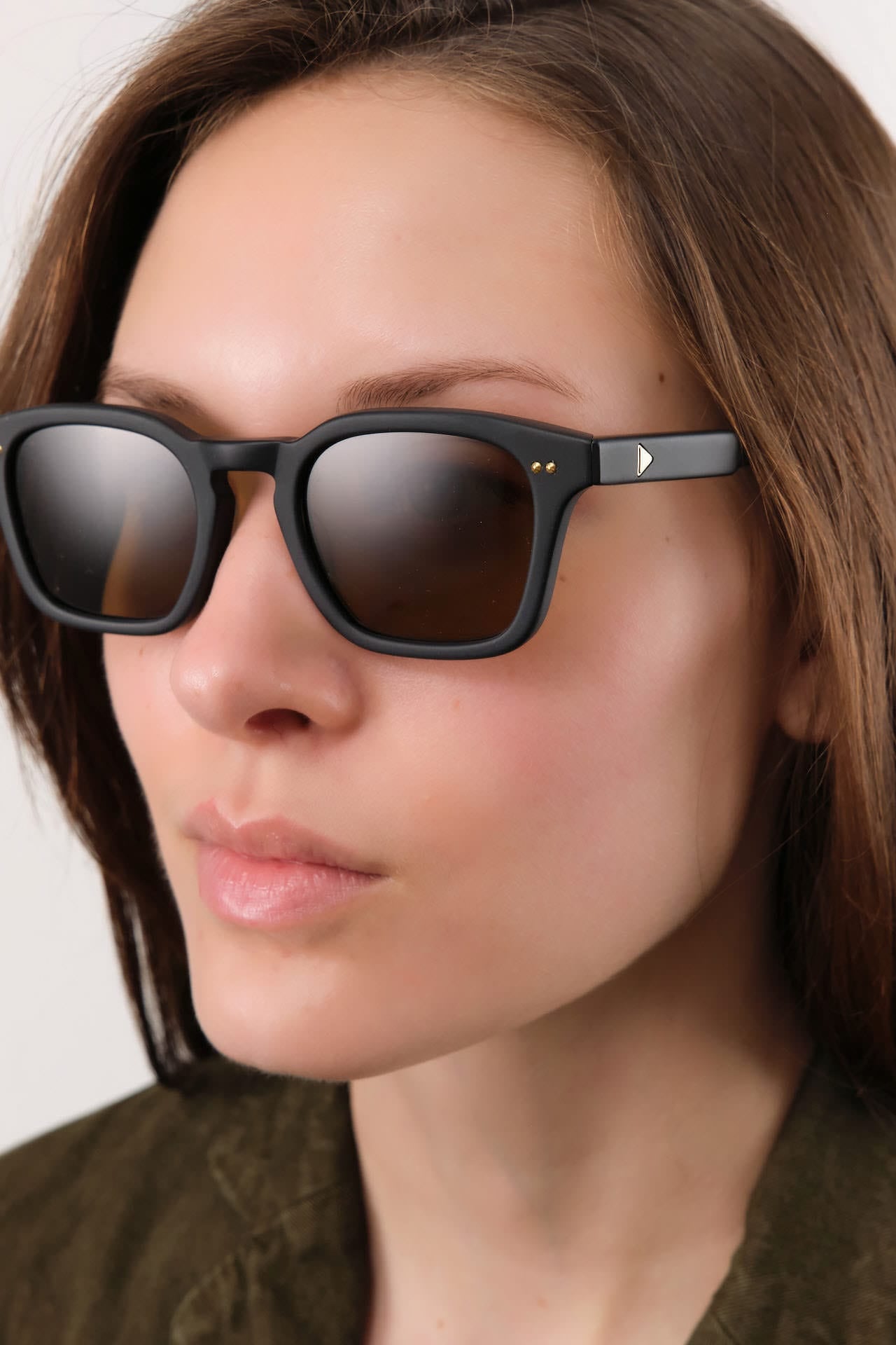 Press Eyewear Accessories Sunglasses The Panther Sunglasses Matte Black/Gold