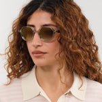 Press Eyewear Accessories Sunglasses The Taxman Sunglasses Champagne Demi