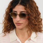 Press Eyewear Accessories Sunglasses The Taxman Sunglasses Champagne Demi