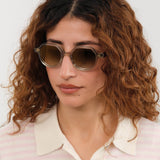 Press Eyewear Accessories Sunglasses The Taxman Sunglasses Champagne Demi