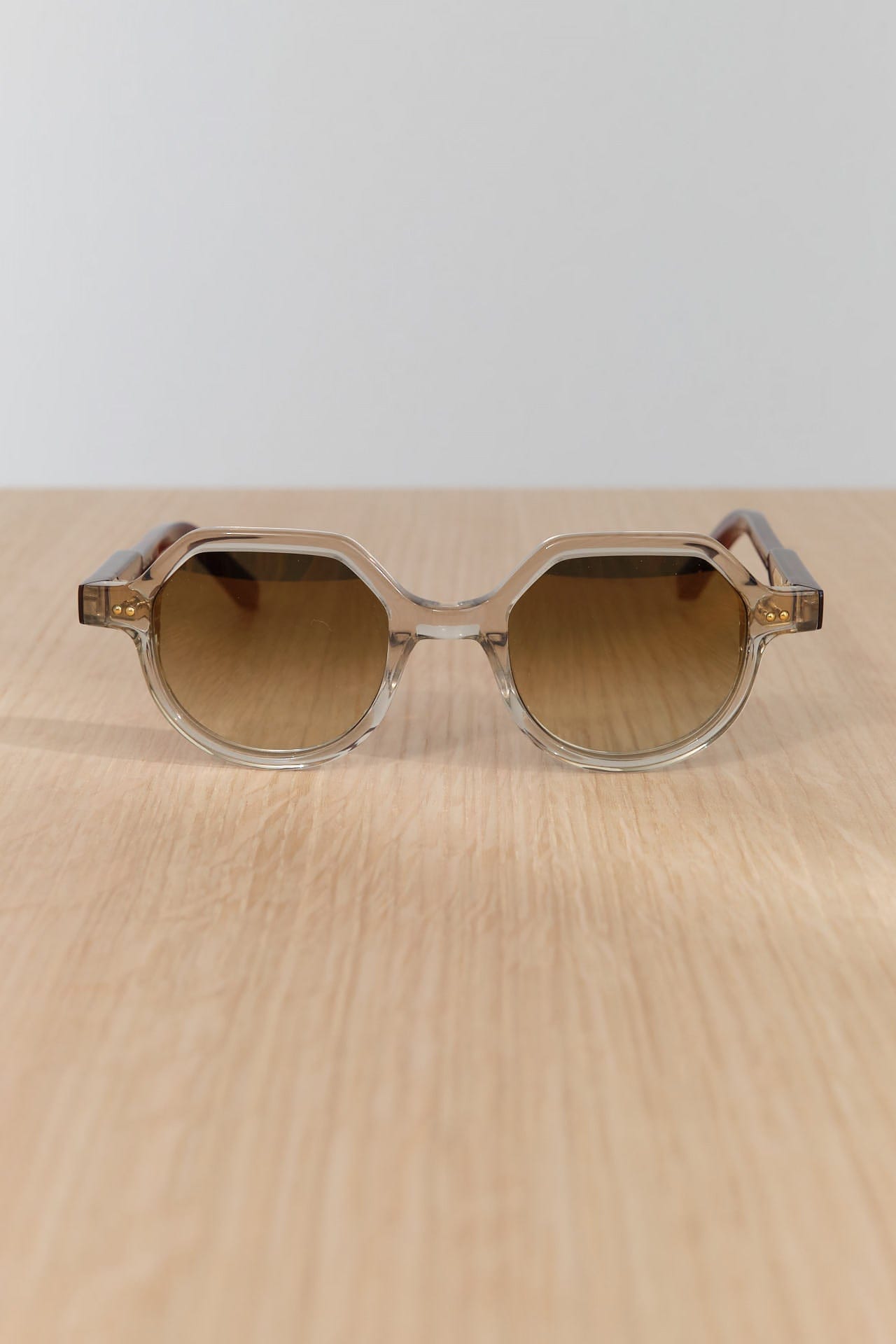 Press Eyewear Accessories Sunglasses The Taxman Sunglasses Champagne Demi