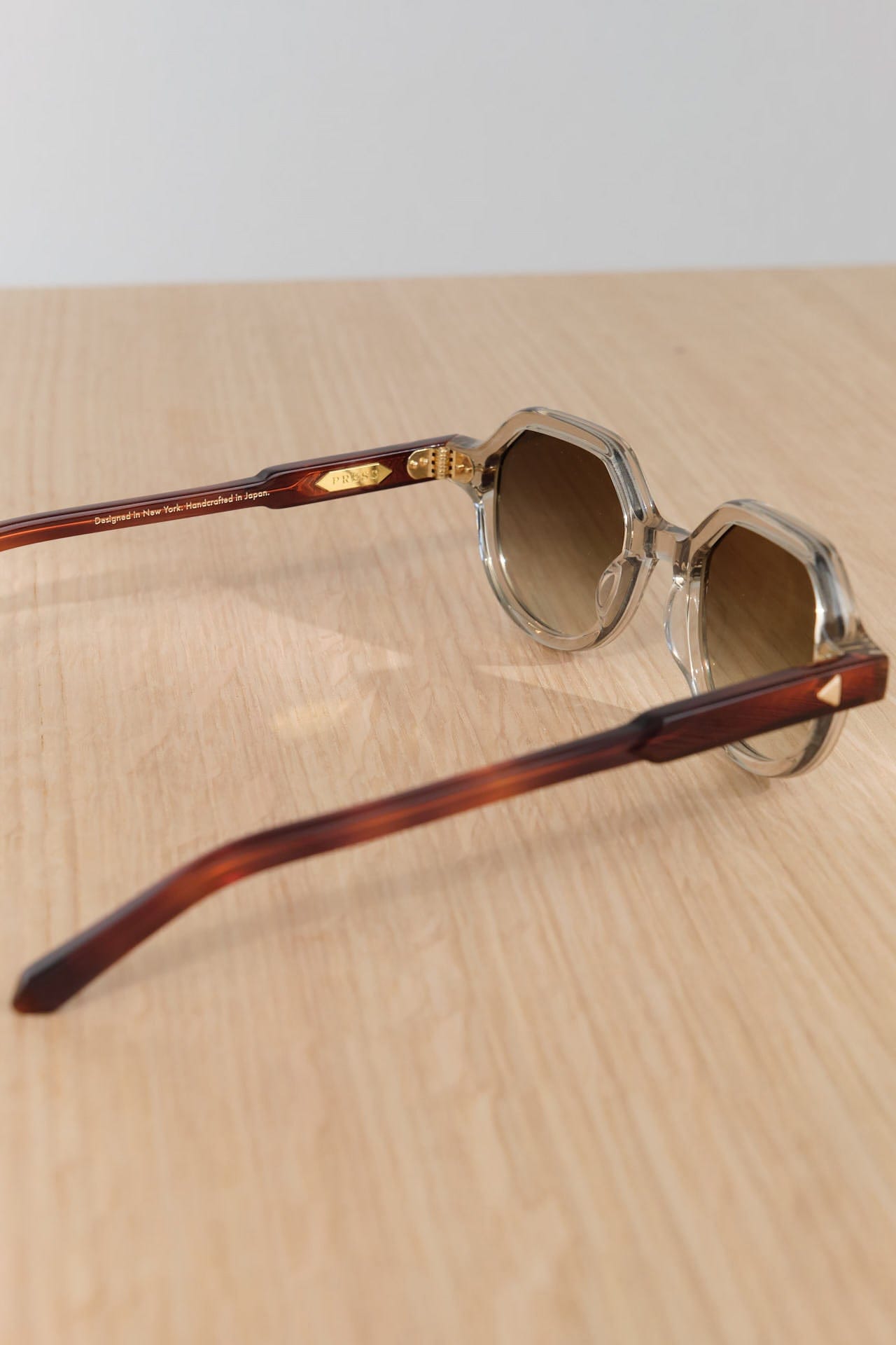 Press Eyewear Accessories Sunglasses The Taxman Sunglasses Champagne Demi