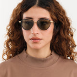 Press Eyewear Accessories Sunglasses Moon Sunglasses Matte Tortoise
