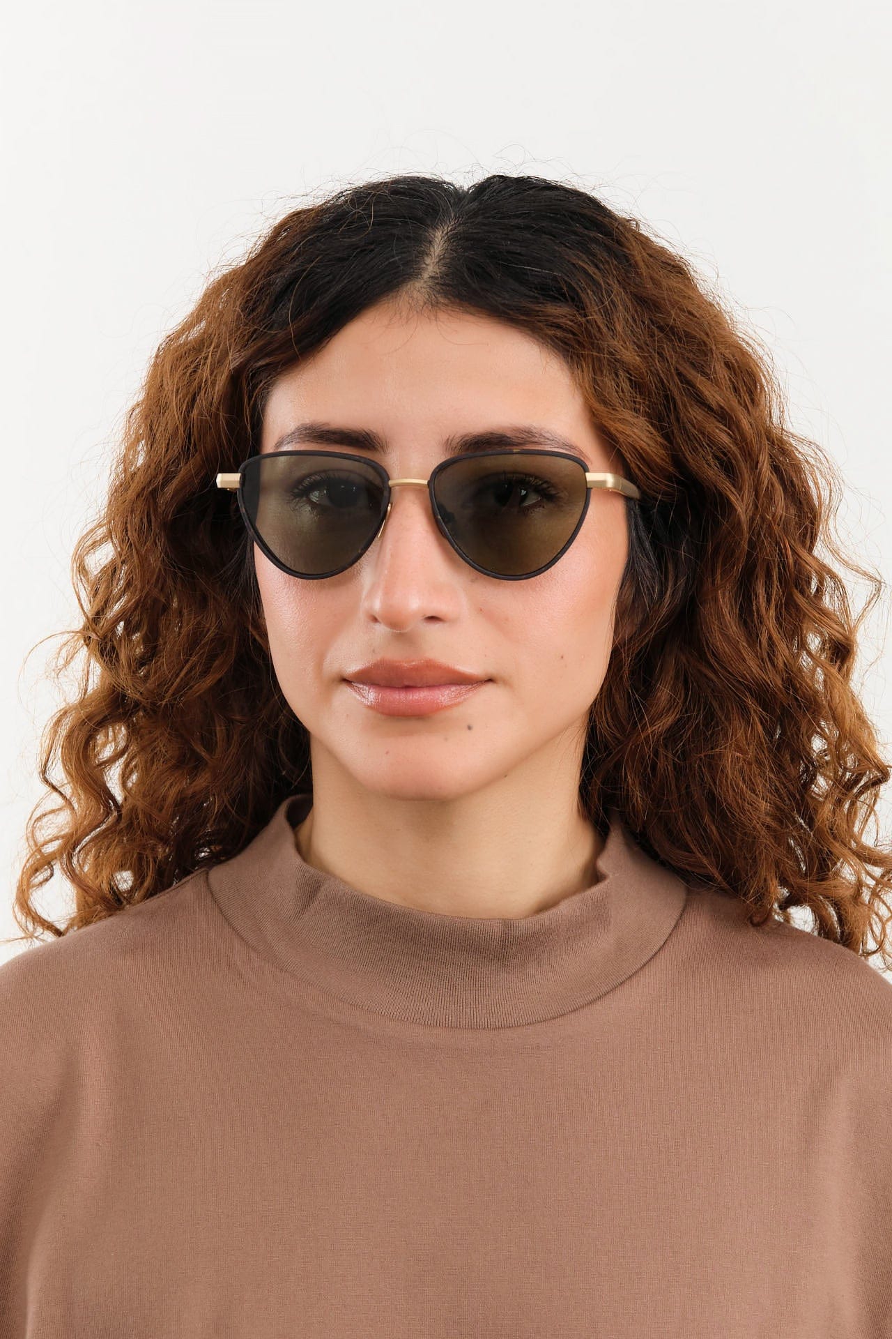 Press Eyewear Accessories Sunglasses Moon Sunglasses Matte Tortoise