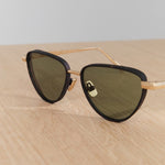 Press Eyewear Accessories Sunglasses Moon Sunglasses Matte Tortoise