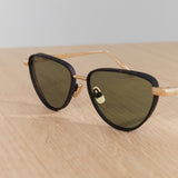 Press Eyewear Accessories Sunglasses Moon Sunglasses Matte Tortoise