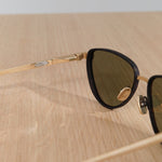 Press Eyewear Accessories Sunglasses Moon Sunglasses Matte Tortoise