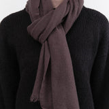 1615 Slim Sim Cashmere Vintage Finish Scarf in Koff