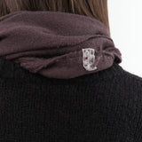 1615 Slim Sim Cashmere Vintage Finish Scarf in Koff