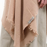 Private 0204 Accessories Scarves 1810 Pucho Cashmere Vintage Finish Scarf Sanda / One Size