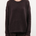 Private 0204 Apparel Womens Sweaters 236 Cashmere Crewneck Sweater in Koff