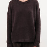 Private 0204 Apparel Womens Sweaters 236 Cashmere Crewneck Sweater in Koff