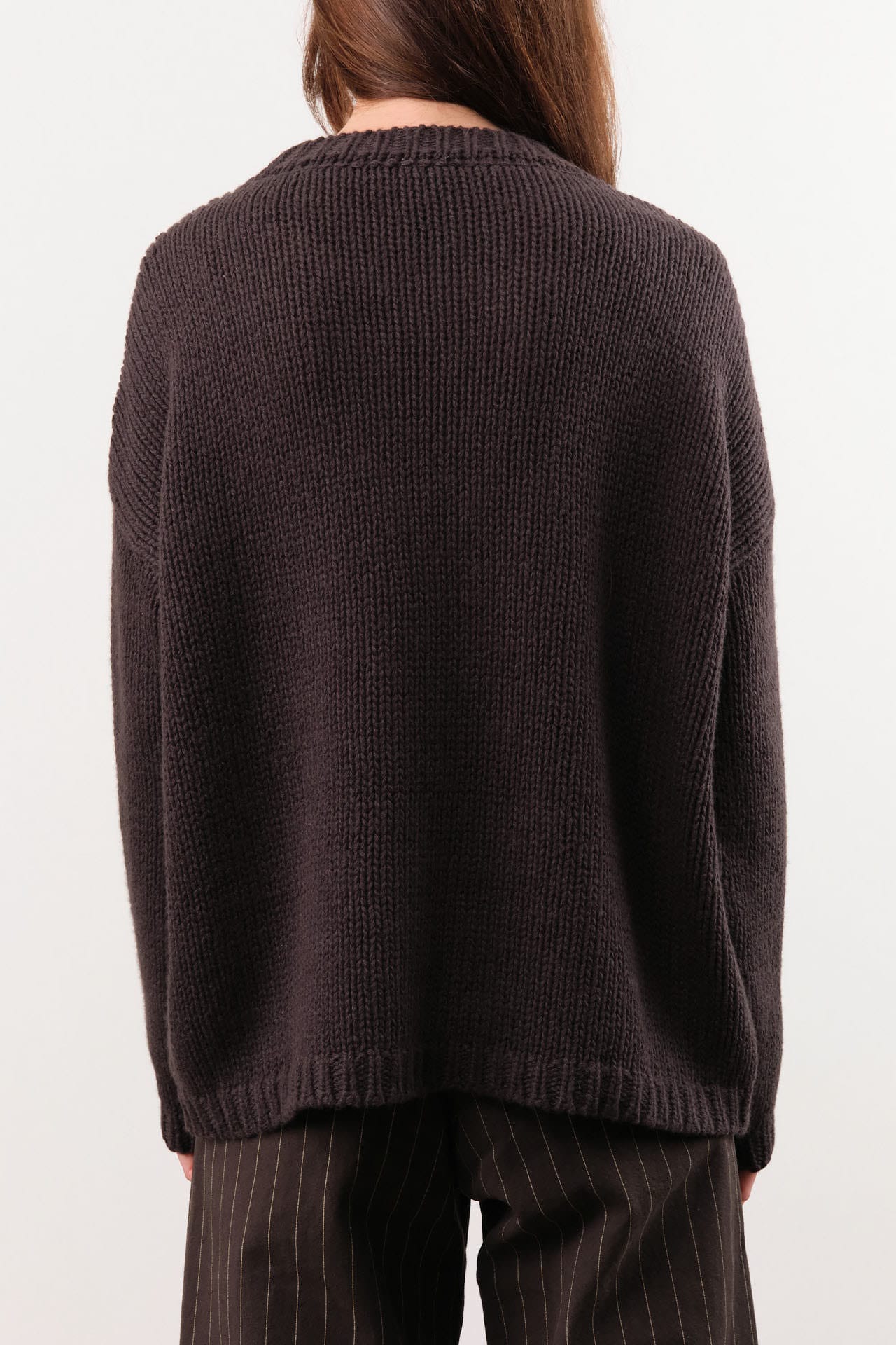 Private 0204 Apparel Womens Sweaters 236 Cashmere Crewneck Sweater in Koff