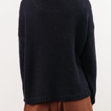 Private 0204 Apparel Womens Sweaters 236 Cashmere Sweater in Navy
