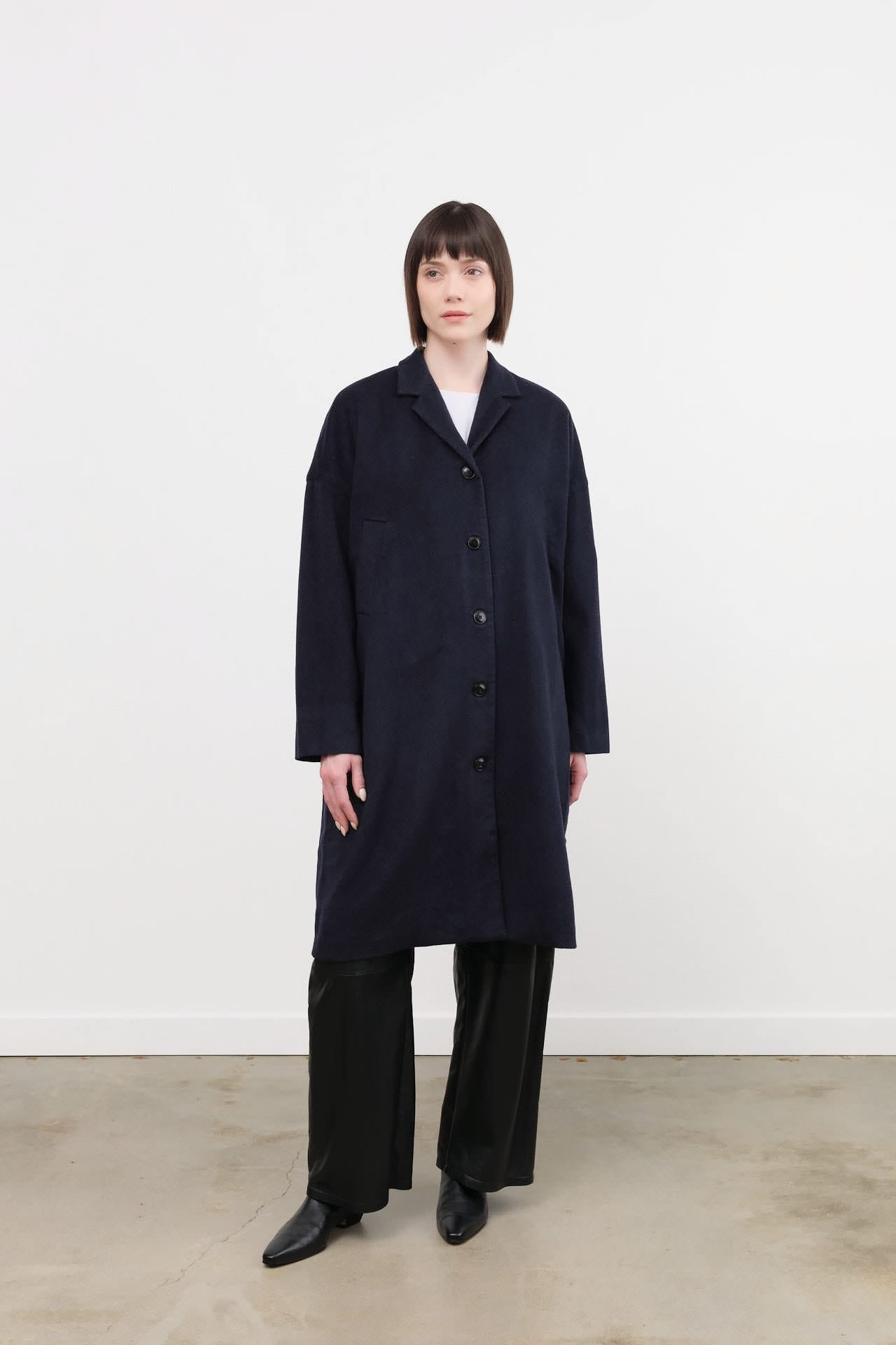 Private 0204 Apparel Womens Jackets 242 Cashmere Blazer Navy / One Size
