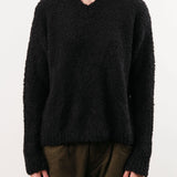 255 Cashmere Alpaca Sweater in Black
