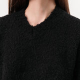 255 Cashmere Alpaca Sweater in Black