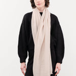 Private 0204 Accessories Scarves 601 Net Cashmere Scarf in Champagne Champagne / One Size