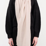 Private 0204 Accessories Scarves 601 Net Cashmere Scarf in Champagne Champagne / One Size