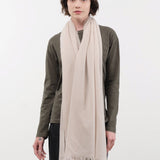 Private 0204 Accessories Scarves 615 Simple Picco Cashmere Scarf in Champagne Champagne / One Size
