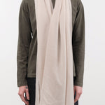 Private 0204 Accessories Scarves 615 Simple Picco Cashmere Scarf in Champagne Champagne / One Size