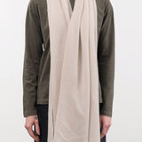 Private 0204 Accessories Scarves 615 Simple Picco Cashmere Scarf in Champagne Champagne / One Size