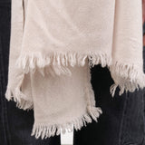 Private 0204 Accessories Scarves 615 Simple Picco Cashmere Scarf in Champagne Champagne / One Size