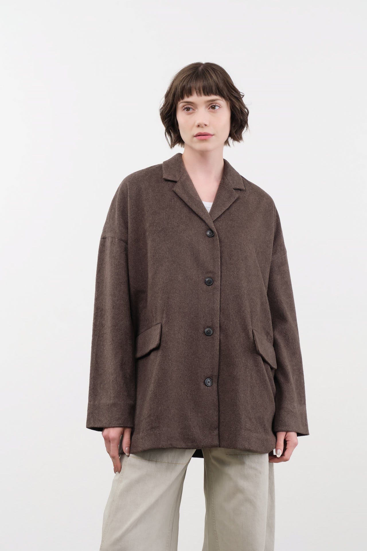 Private 0204 Apparel Womens Outerwear Cashmere Blazer