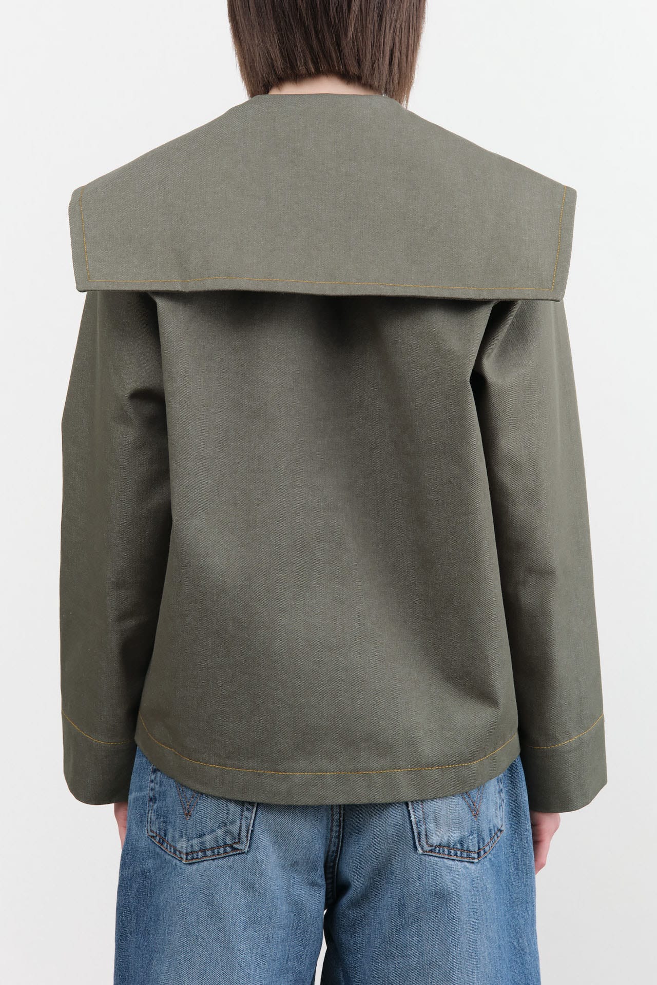 Proche Apparel Womens Jackets Denim Sailor Jacket