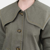 Proche Apparel Womens Jackets Denim Sailor Jacket