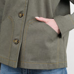 Proche Apparel Womens Jackets Denim Sailor Jacket