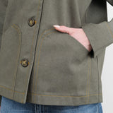 Proche Apparel Womens Jackets Denim Sailor Jacket