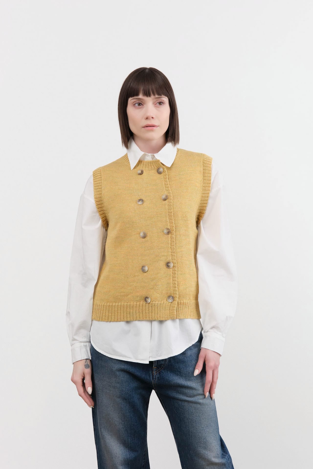 Proche Apparel Womens Sweaters The Sammy Vest