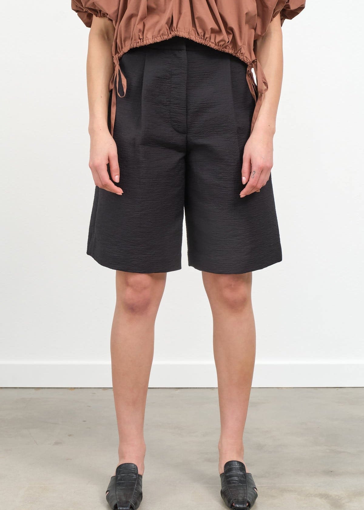 Rachel Comey Apparel Womens Shorts Linberg Short Black / 00
