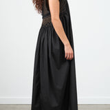 Rachel Comey Designer Adira Sleeveless Maxi Dress in Black