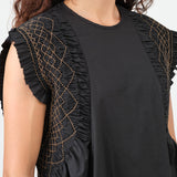 Black Adira Dress by Rachel Comey