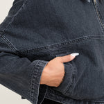 Pocket on Algardi Jacket in Black