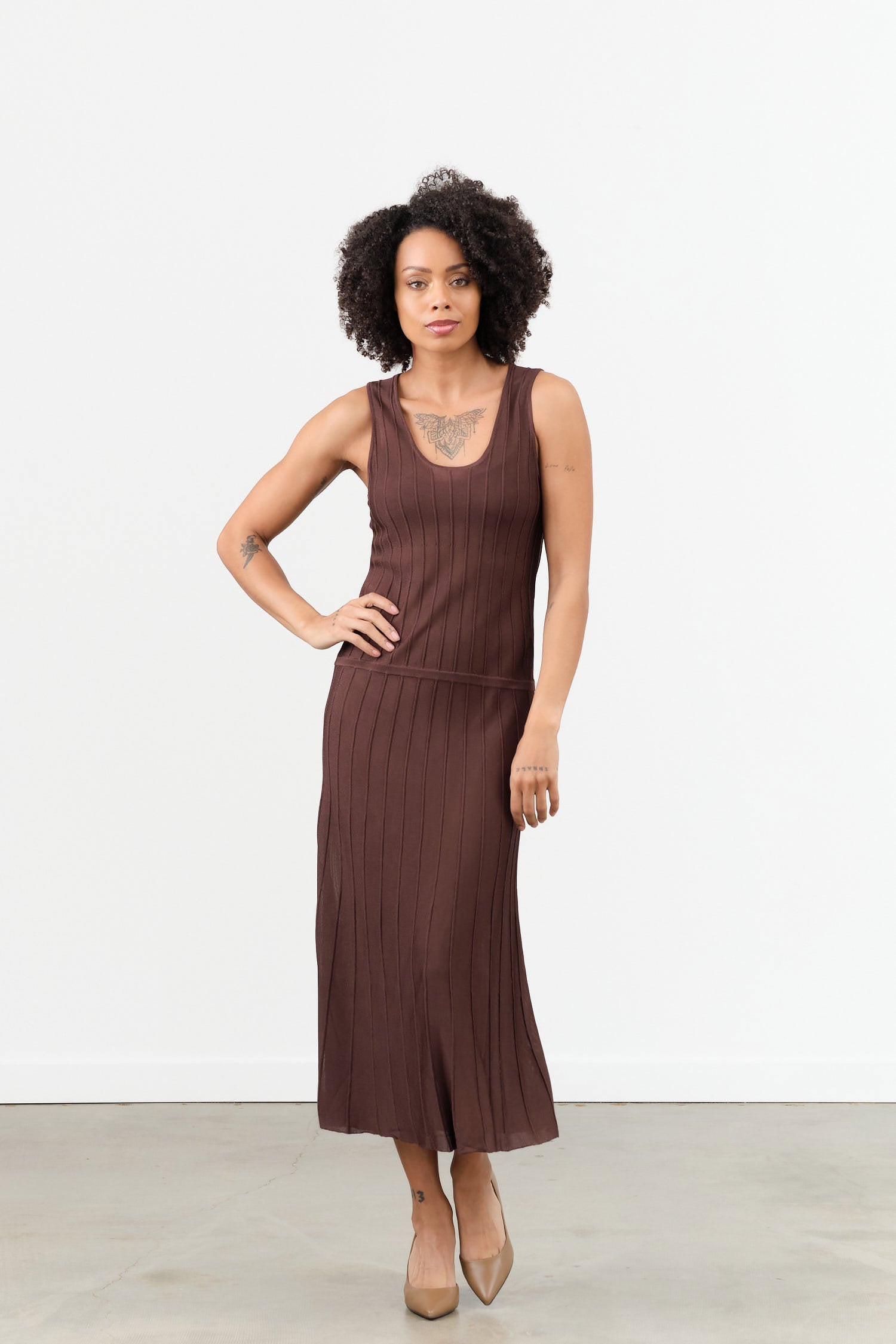 Rachel Comey Allegre Dress in Bark