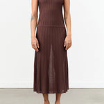 Allegre Dress by Rachel Comey in Bark