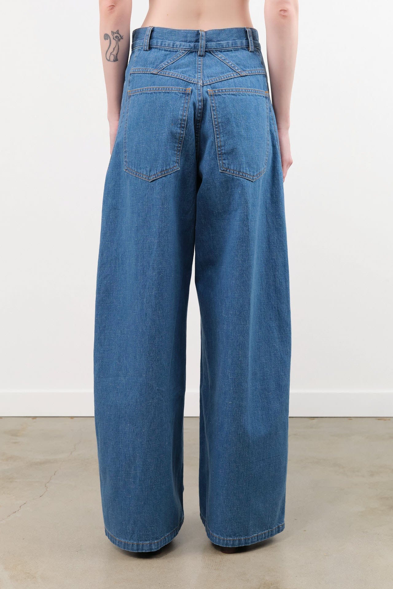 Rachel Comey Apparel Womens Denim Angle Pant
