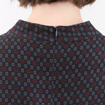 Rachel Comey Apparel Womens Blouses Bacchus Top in Evergreen Multi
