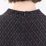 Rachel Comey Apparel Womens Blouses Bacchus Top in Evergreen Multi
