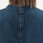 Rachel Comey Apparel Womens Blouses Bacchus Top in Muddy Indigo