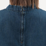 Rachel Comey Apparel Womens Blouses Bacchus Top in Muddy Indigo