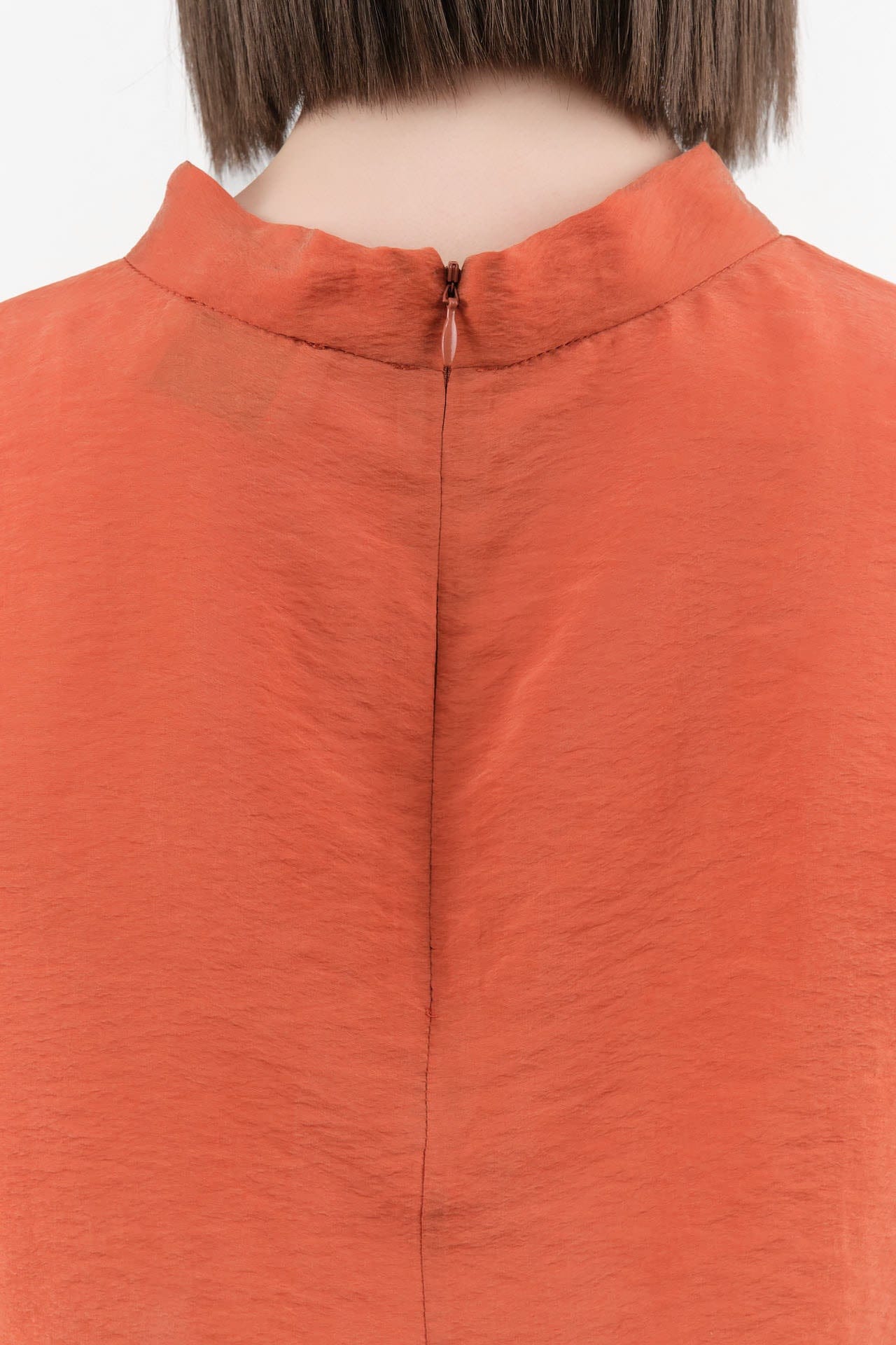 Rachel Comey Apparel Womens Blouses Bacchus Top in Terracotta